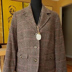 Brown and Pink L.L. Bean Jacket
